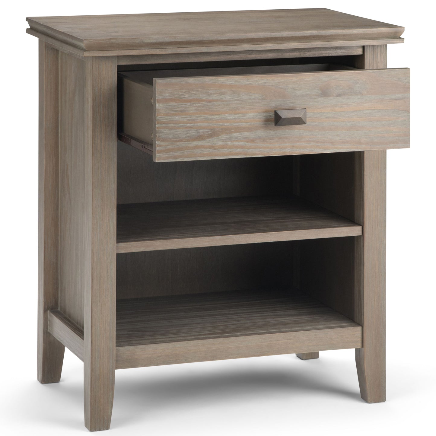 Artisan - Bedside Table - Distressed Gray