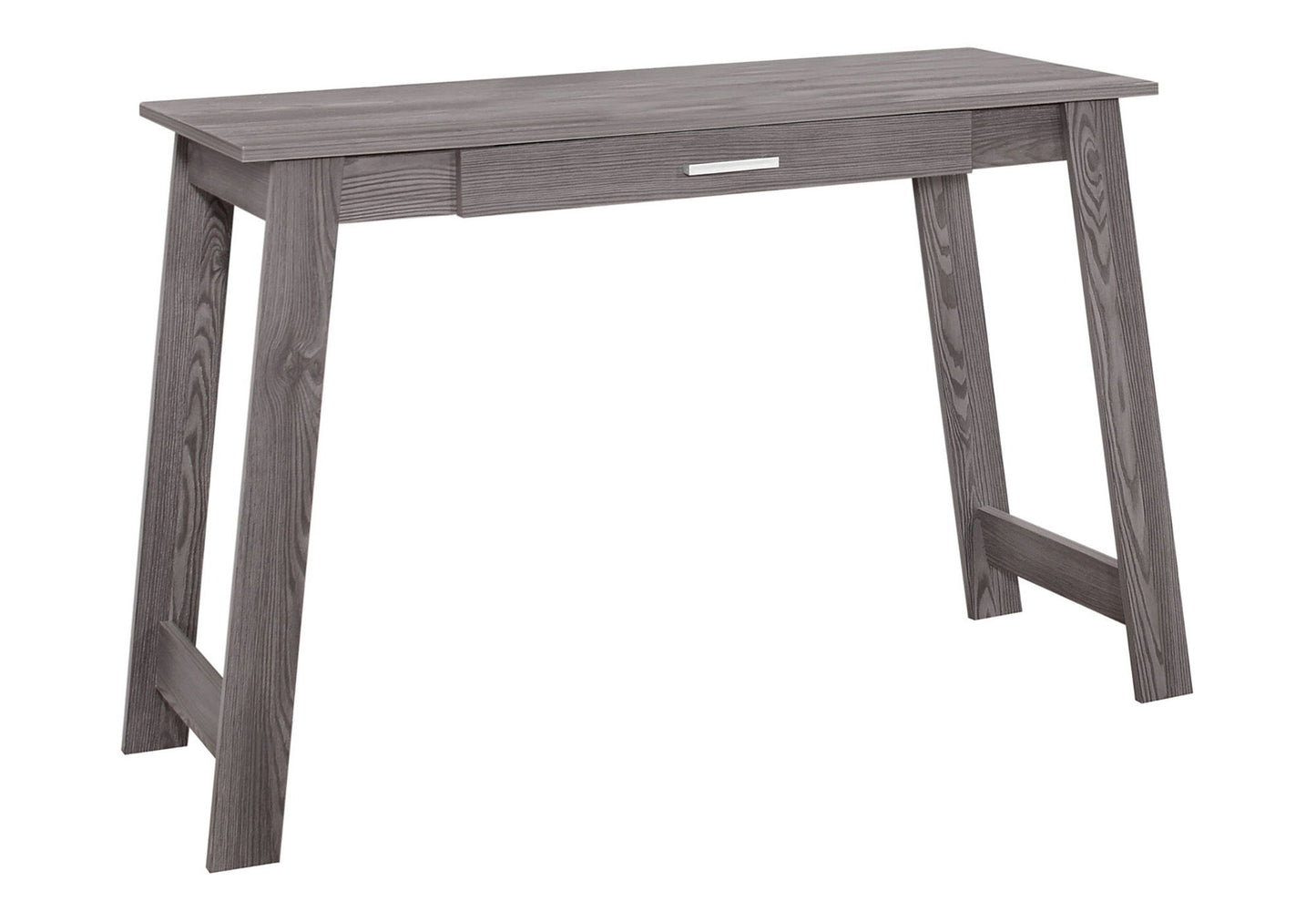Computer Desk For Home Office, Laptop, Storage Drawers, Modern - Gray