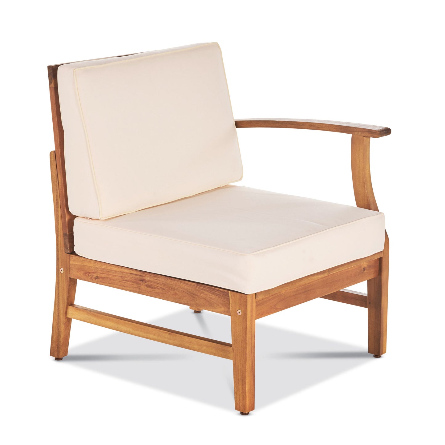 Perla - 3 Seater Sofa And Table Set - Cream