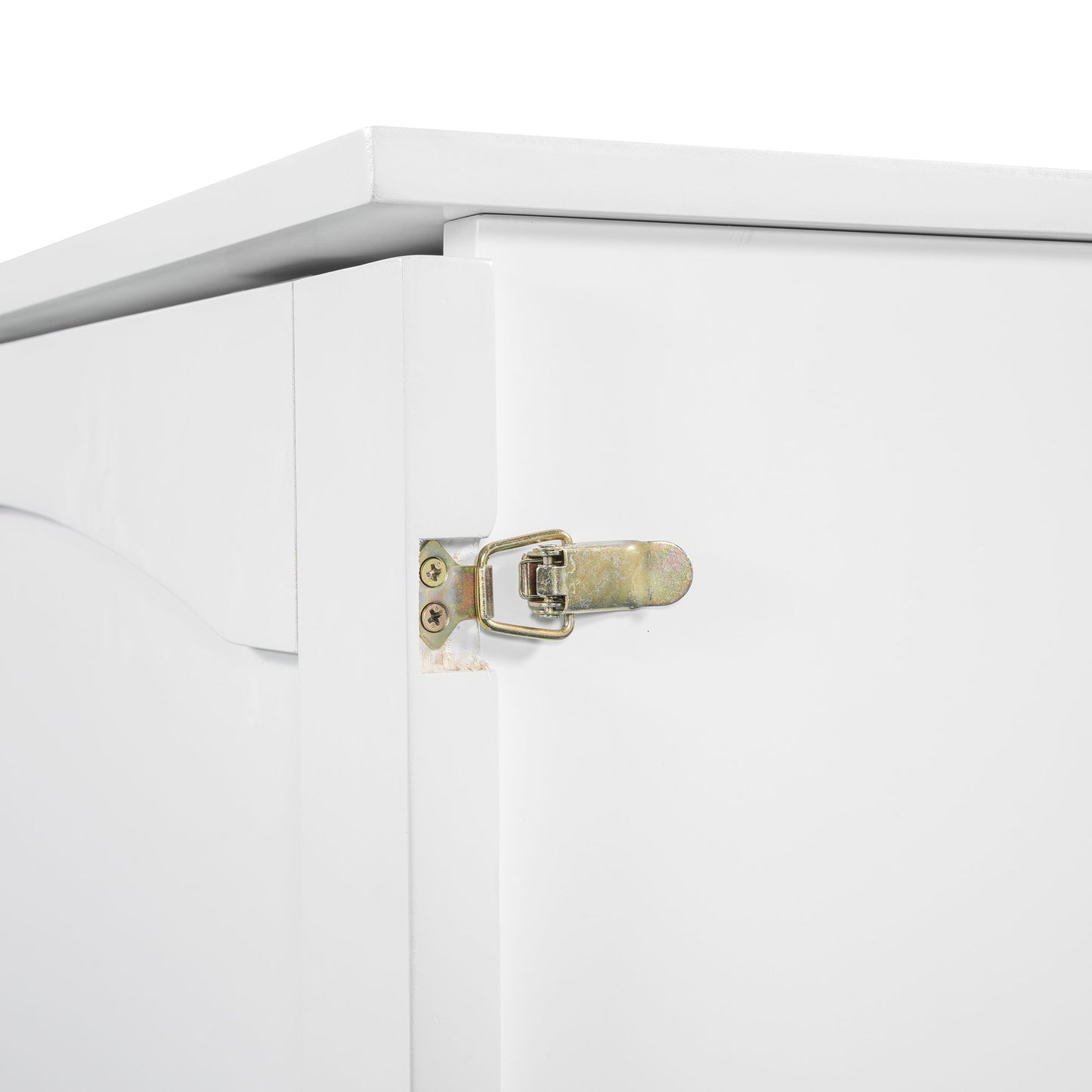 Queen Size Murphy Wall Bed With Drawer And A Set Of Sockets & USB Ports, Pulley Structure Design - White