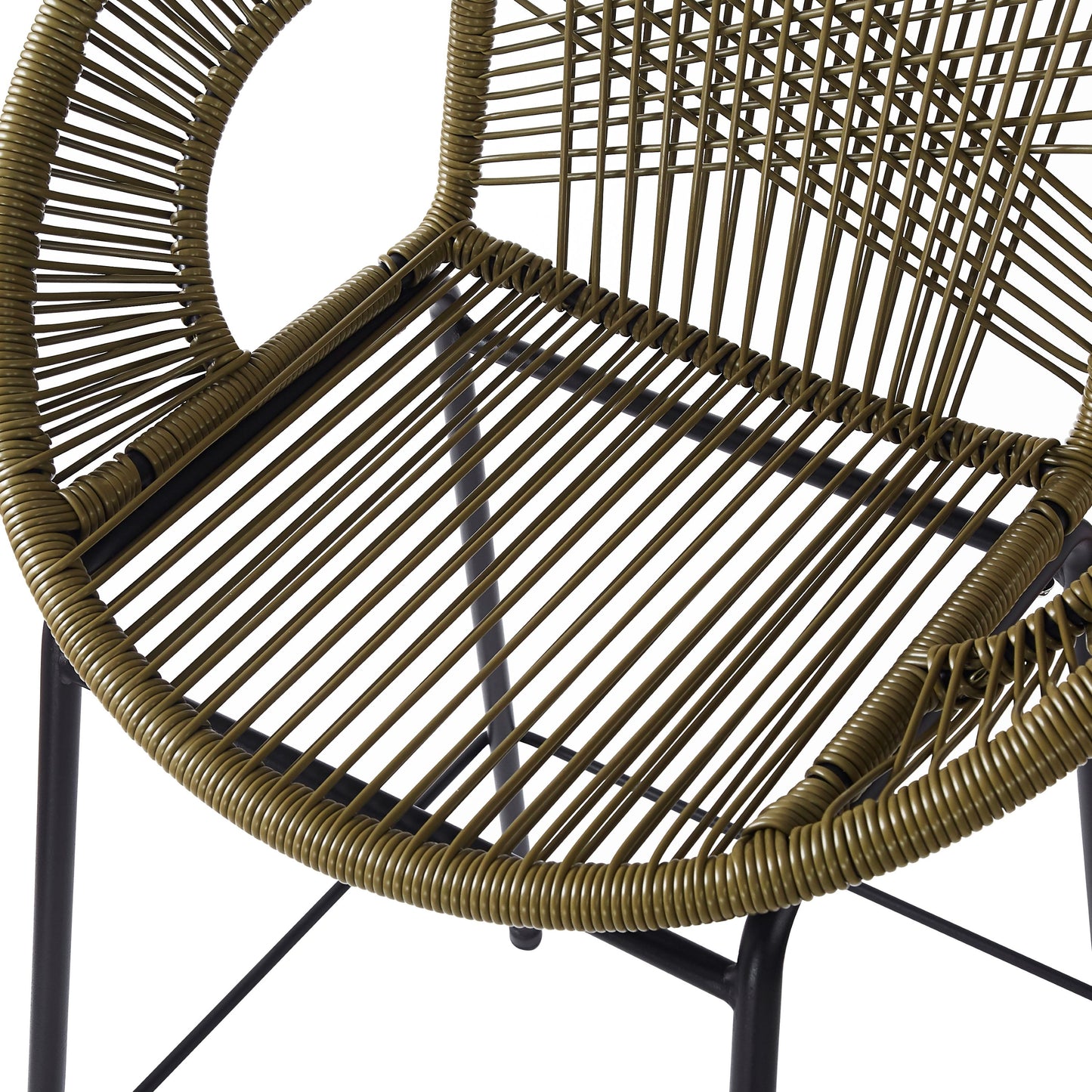 Ferrara - Outdoor Patio Barstool (Set of 2) - Green