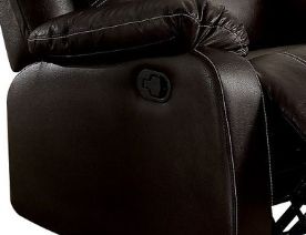 Zuriel - Synthetic Leather Recliner Chair - Brown