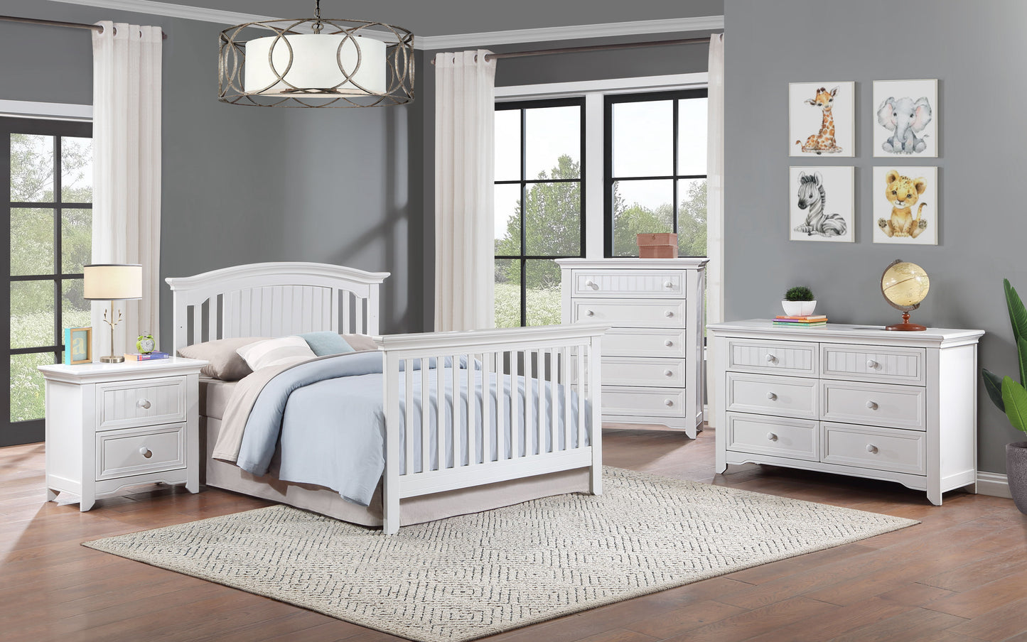 Winchester - 5 Drawer Chest - White