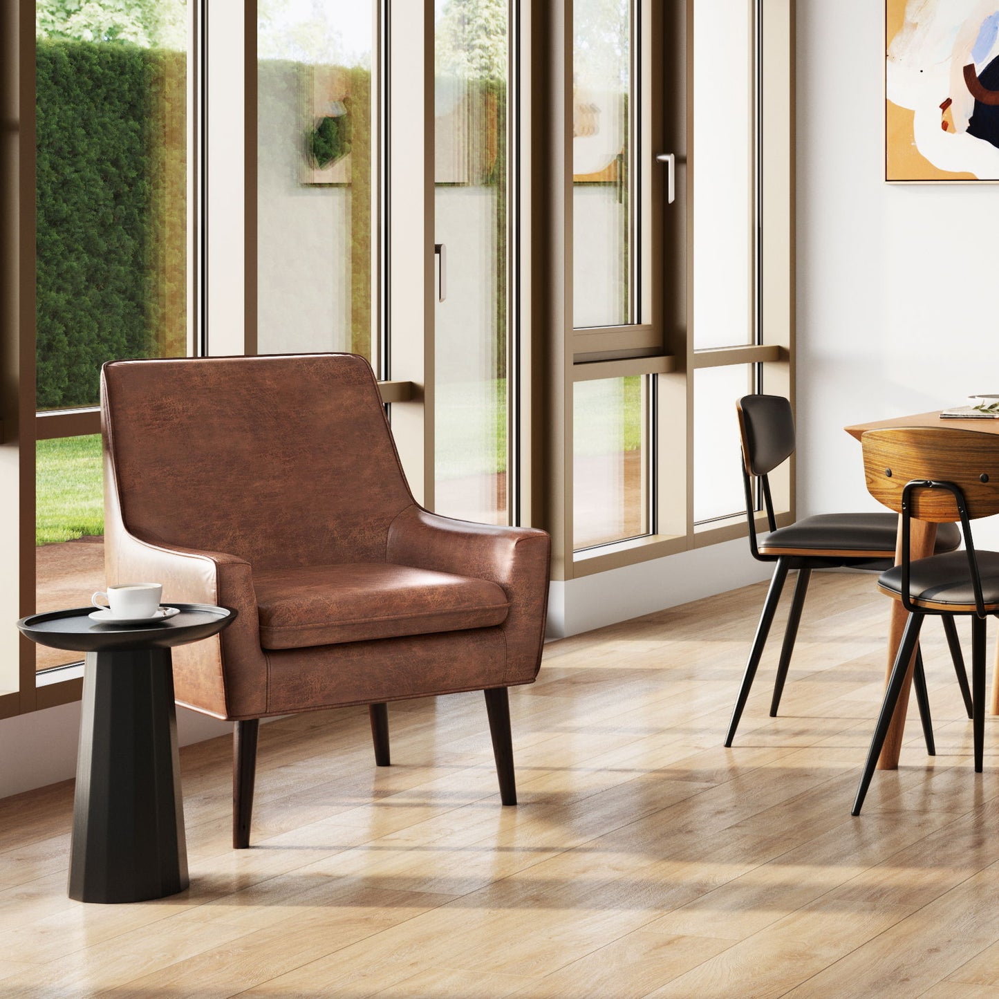 Dayton - Wooden Accent Table - Black