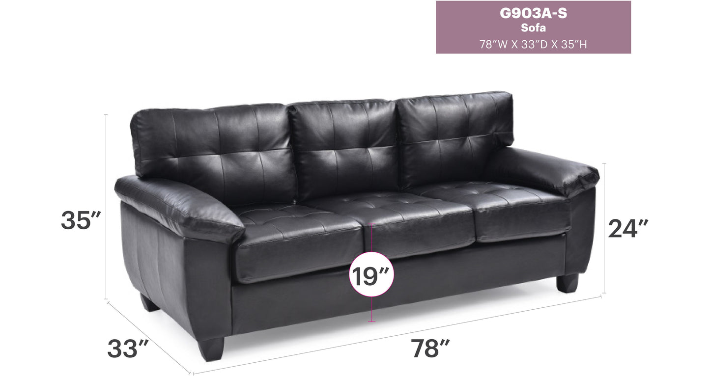 Comfortable Sofa - Black