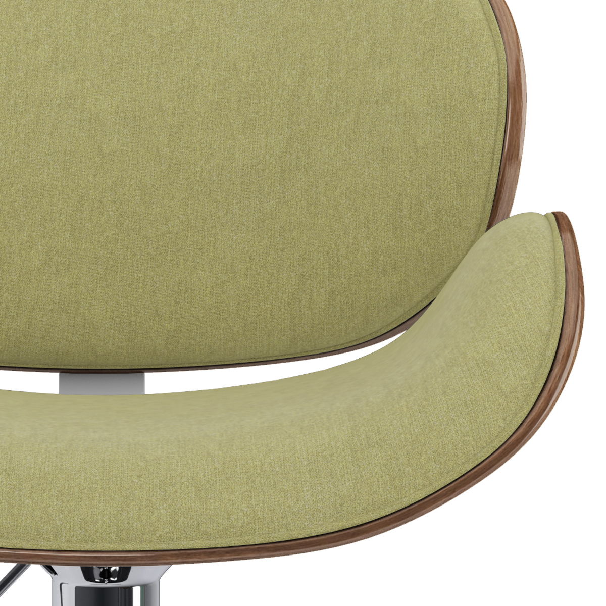 Marana - Bentwood Adjustable Swivel Bar Stool - Acid Green