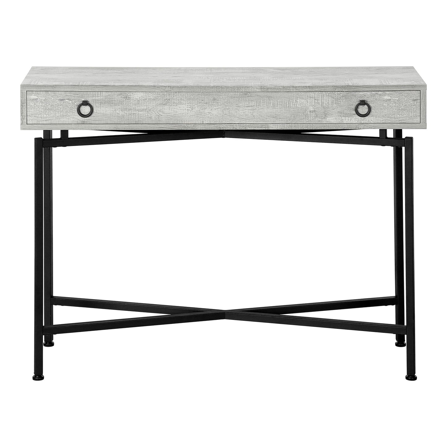 Accent Console Table For Entryway, Storage Drawer, Contemporary & Modern - Gray