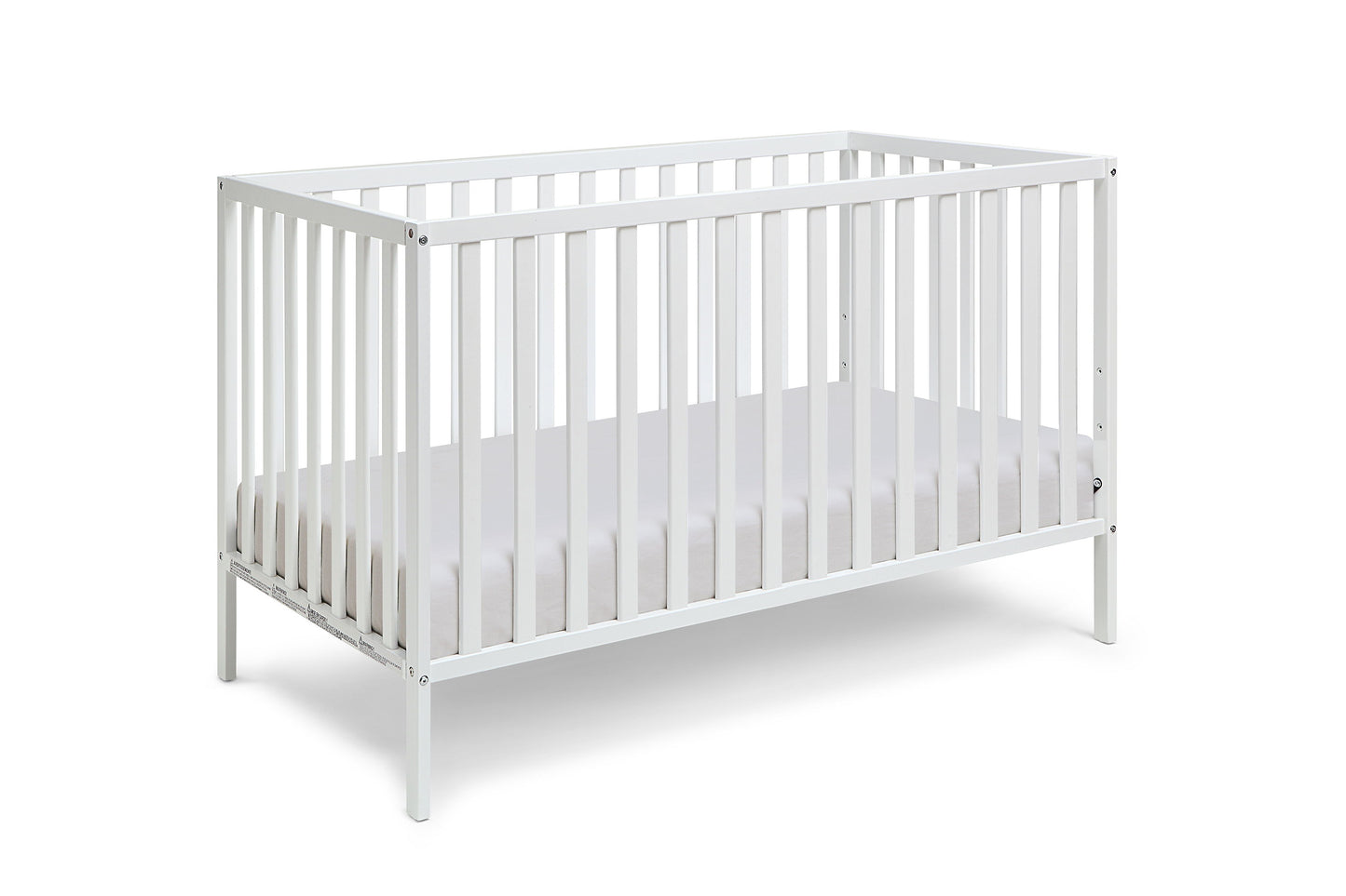 Palmer - 3 In 1 Convertible Island Crib - White