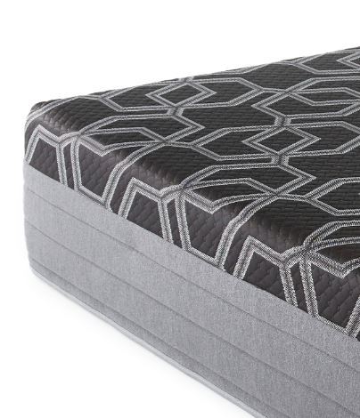 14" King Smooth Top Hybrid Ultra Plush Mattress - Black
