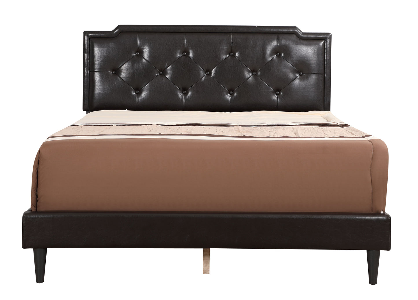 Deb - Full Bed For Cozy Sleep - Cappuccino