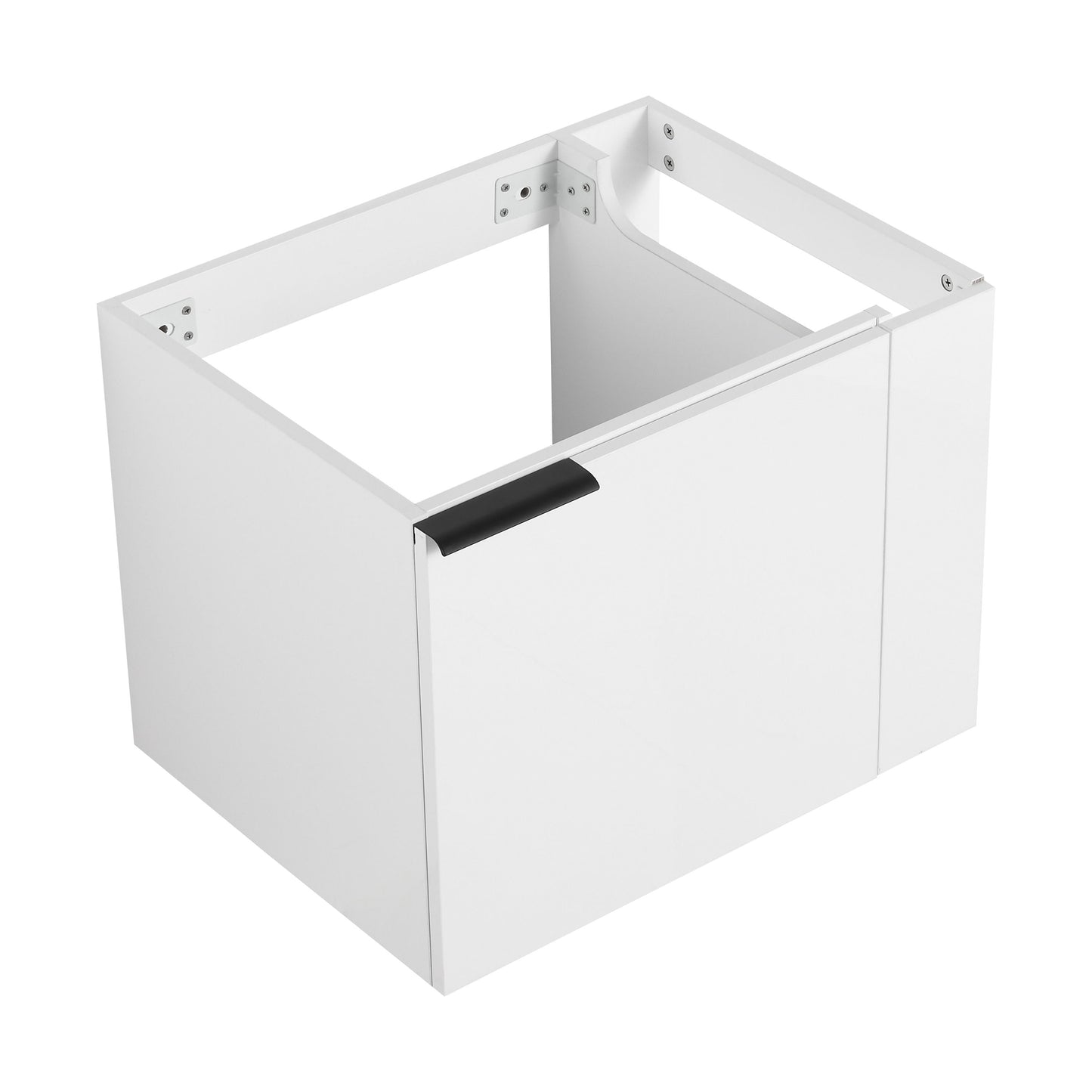 Modern Bathroom Vanity Sink Combo For Small Spaces - White