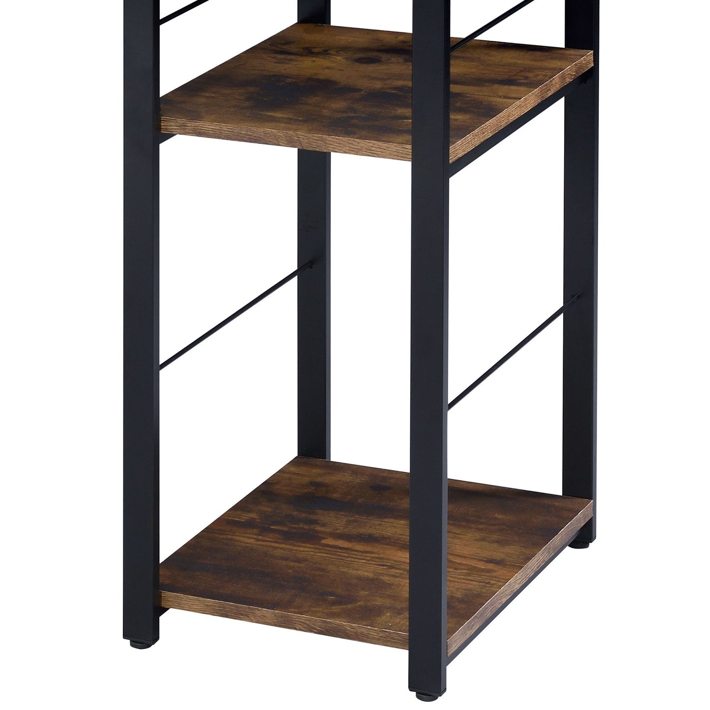 Vadna - Writing Desk - Weathered Oak / Black