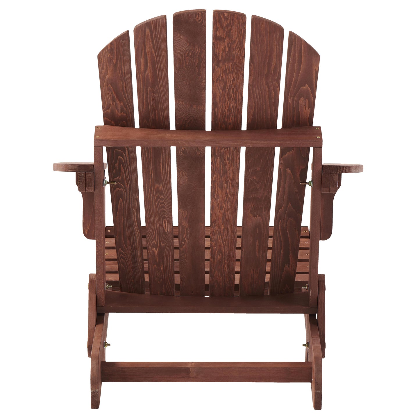 Oversize Outdoor Folding Adirondack Chair, Patio Chair For Garden Backyard Porch Pool Deck Firepit - Coffee