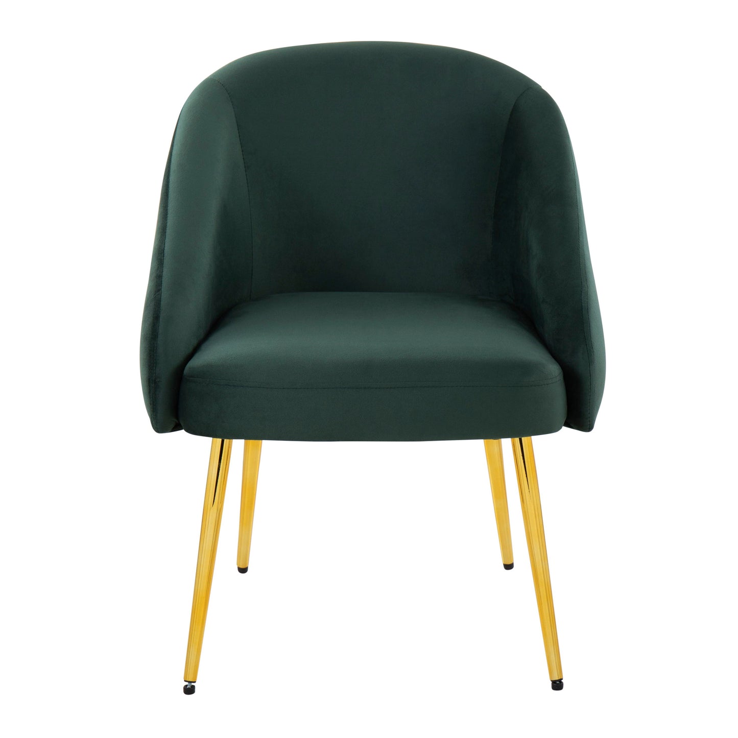 Shiraz - Contemporary / Glam Chair - Gold / Green