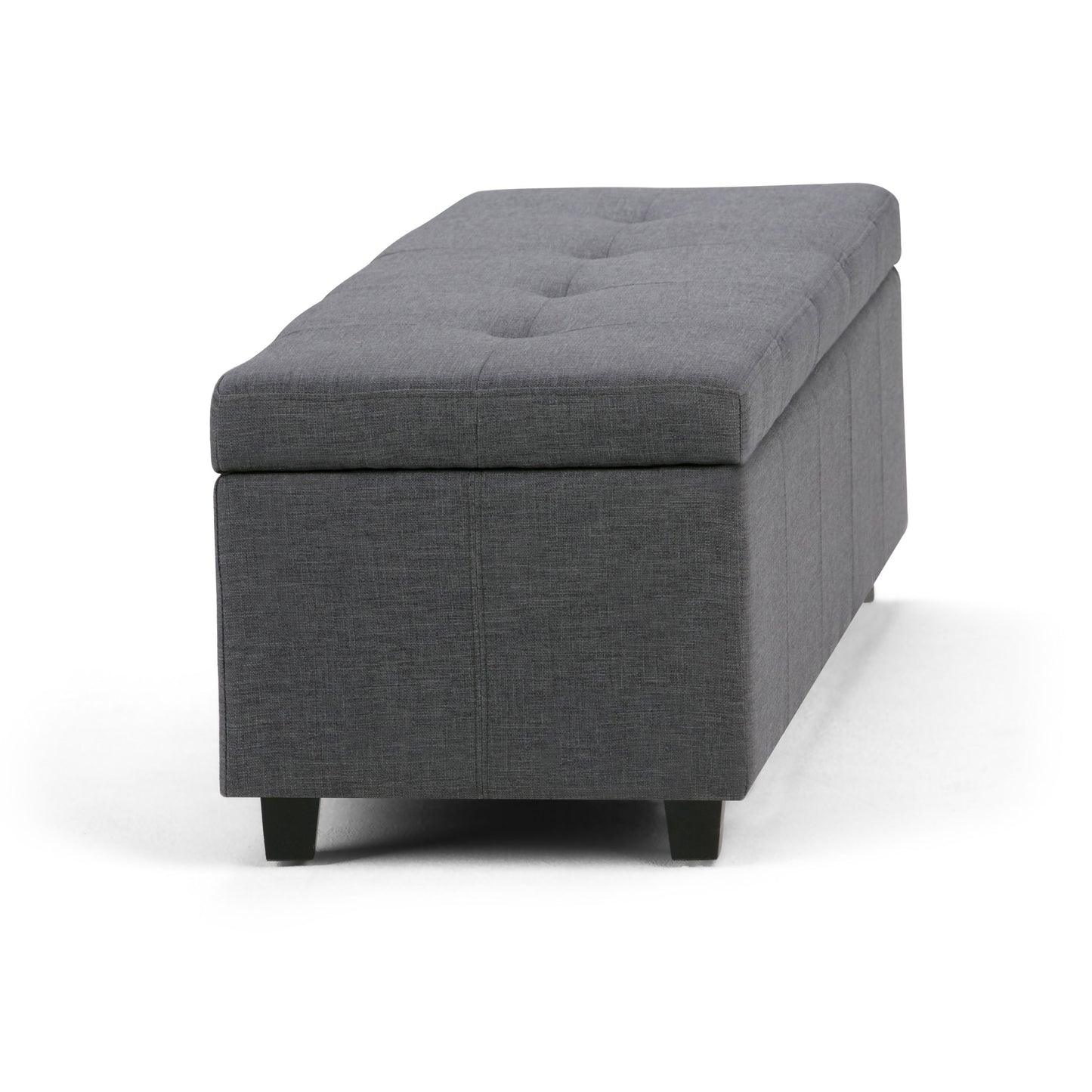 Castleford - Storage Ottoman - Slate Gray