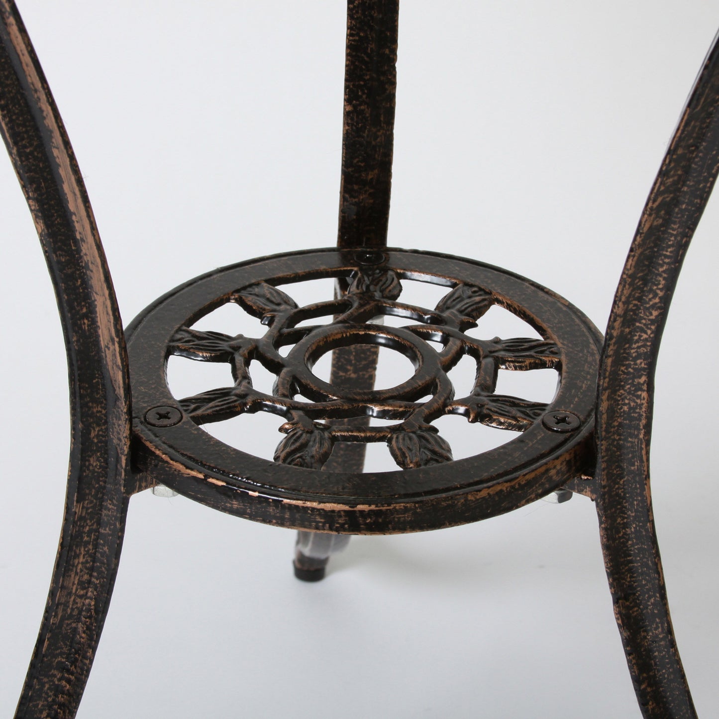 Nassau - Cast 3 Pieces Bistro Set - Copper