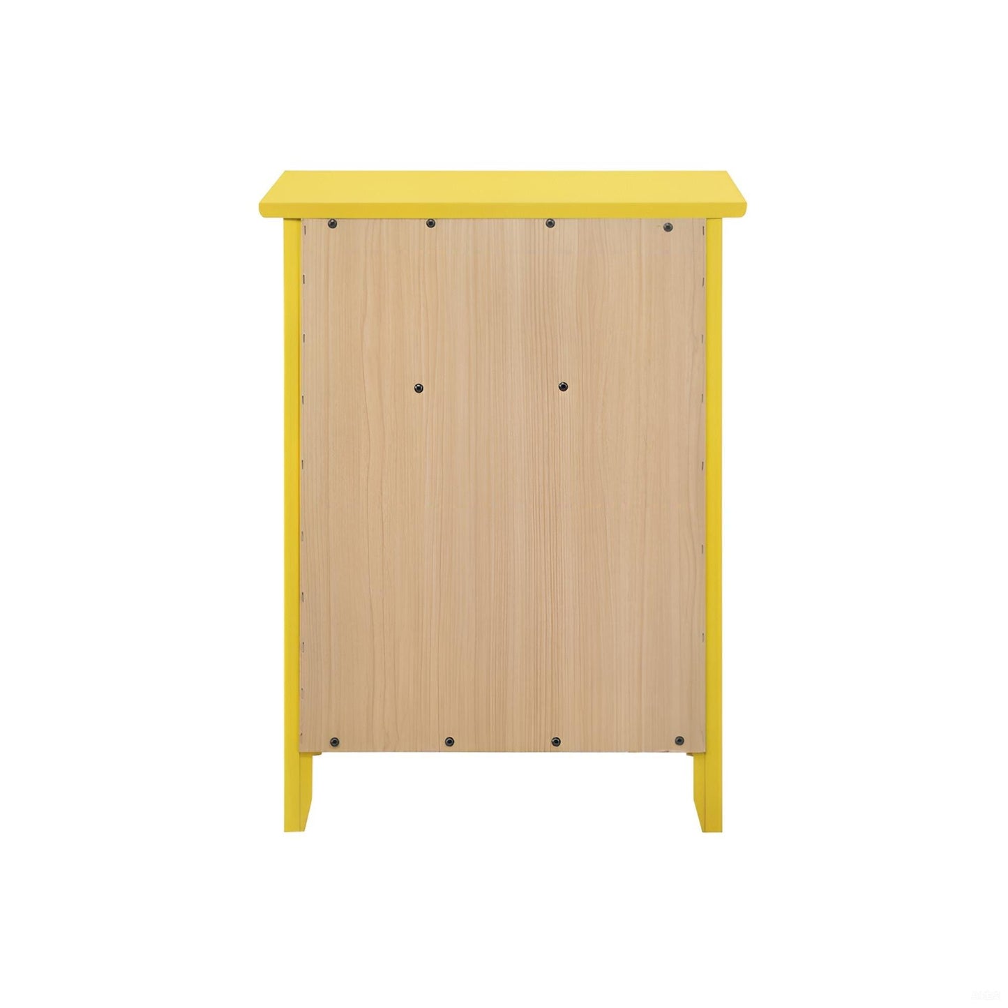 Chic Transitional Nightstand - Yellow