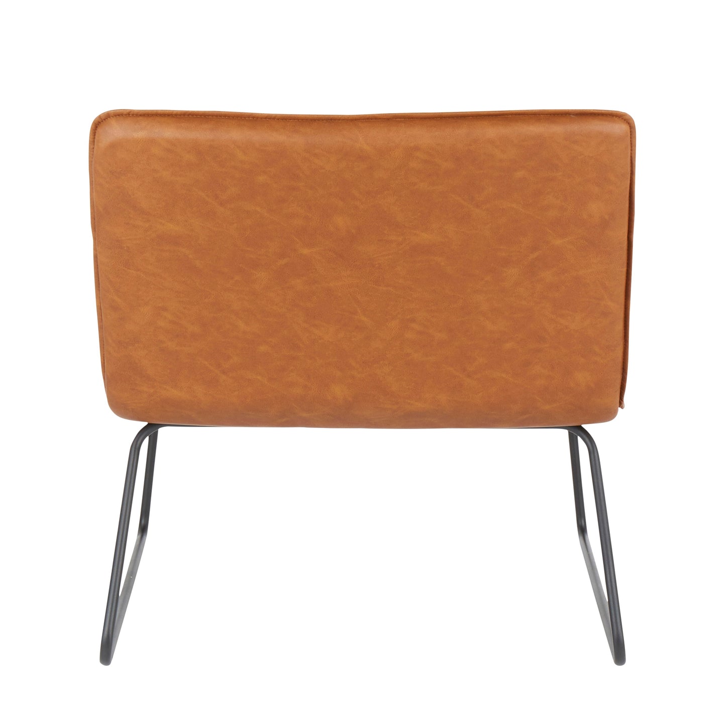 Casper - Industrial Chair - Black / Camel