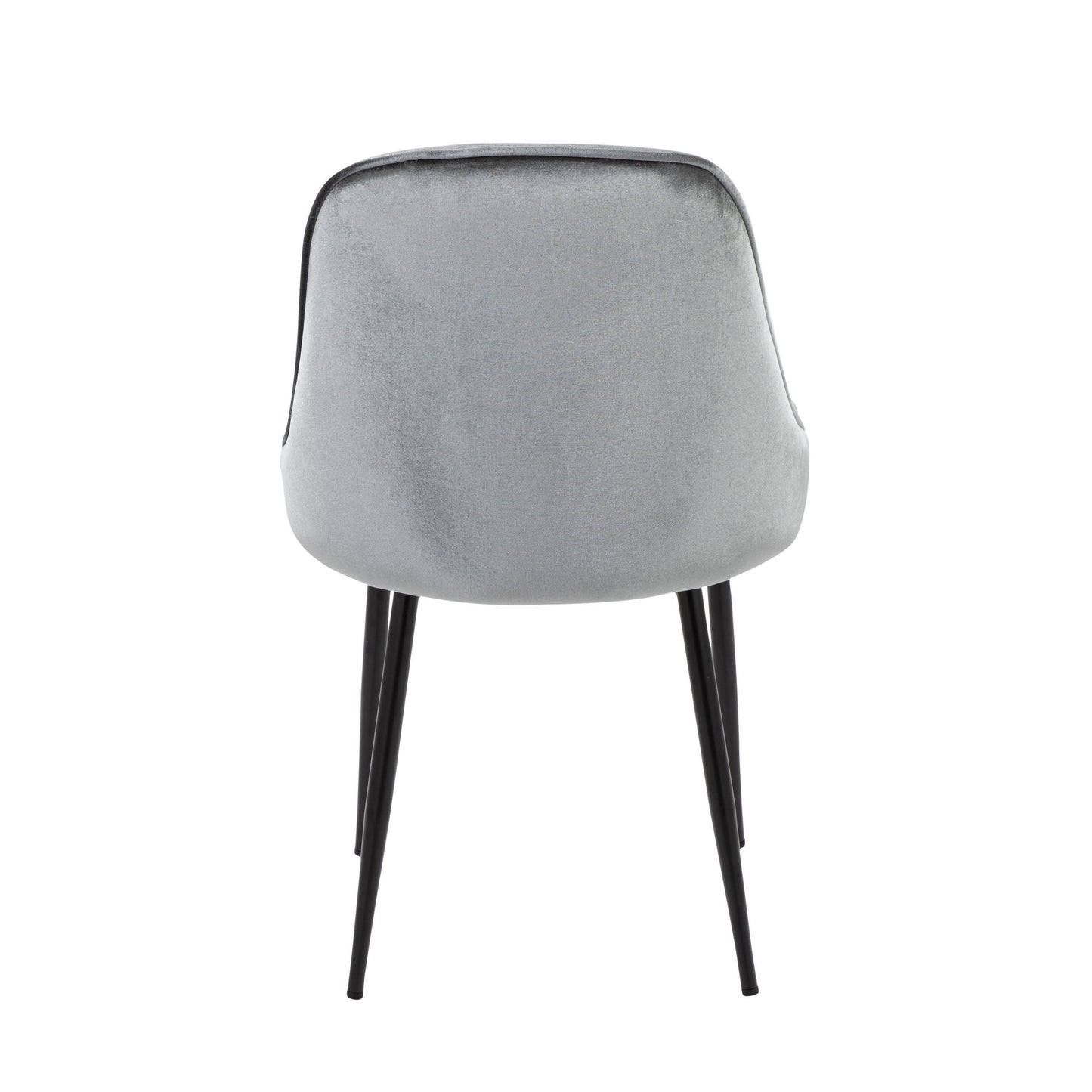 Marcel - Contemporary Dining Chair (Set of 2) - Black / Blue