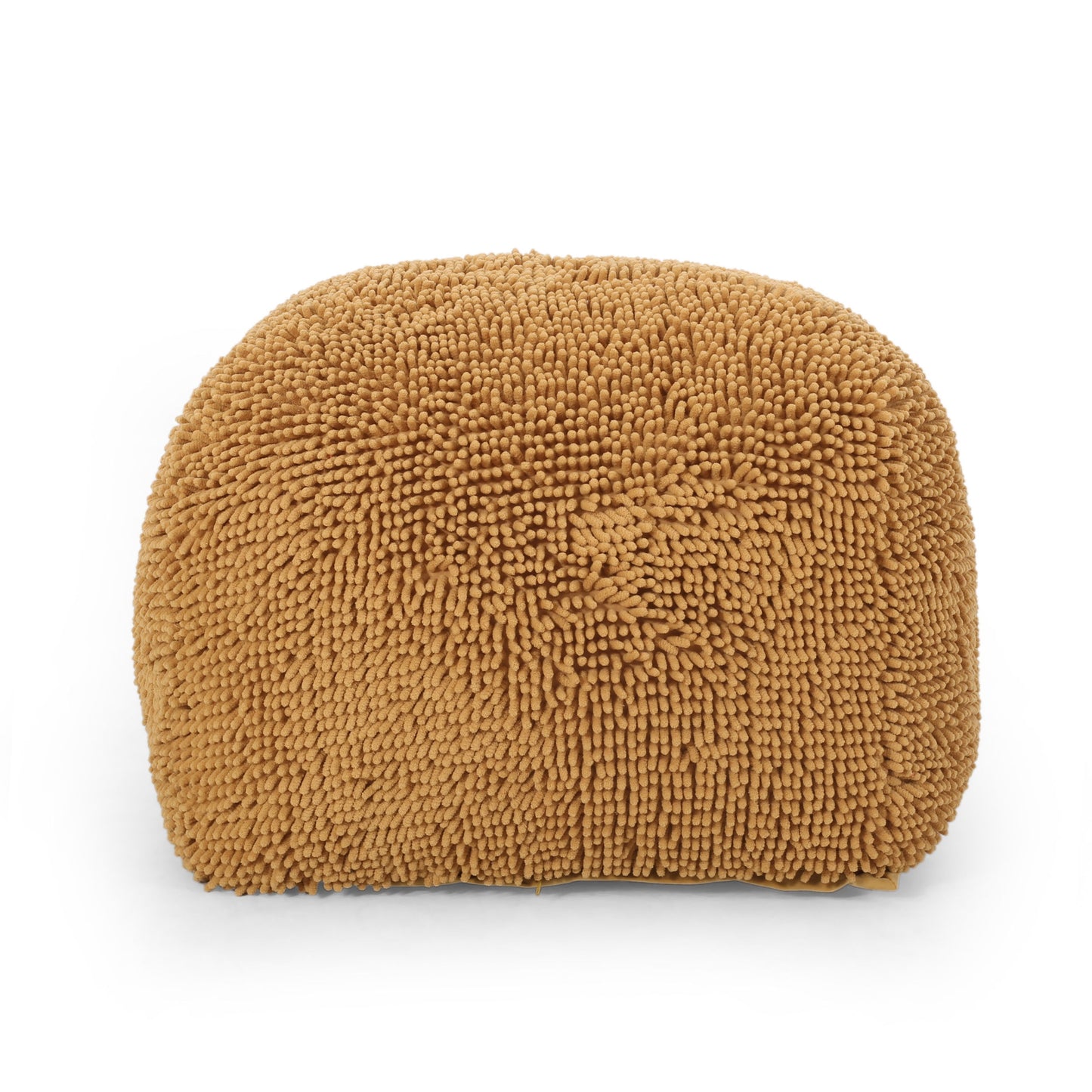 Spongy - Microfiber Square Pouf, Fun And Cozy Seating - Yellow