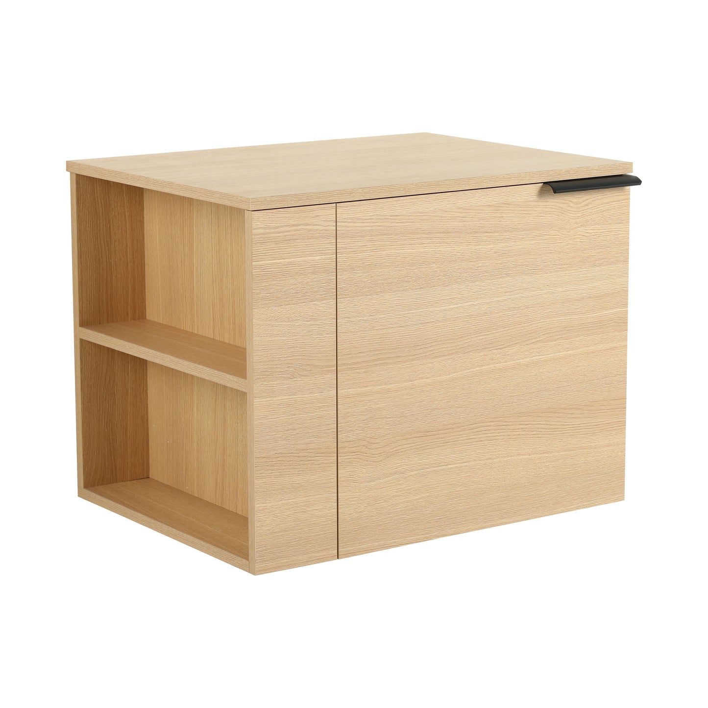 Modern Bathroom Vanity, Cabinet Set Without Sink - Oak