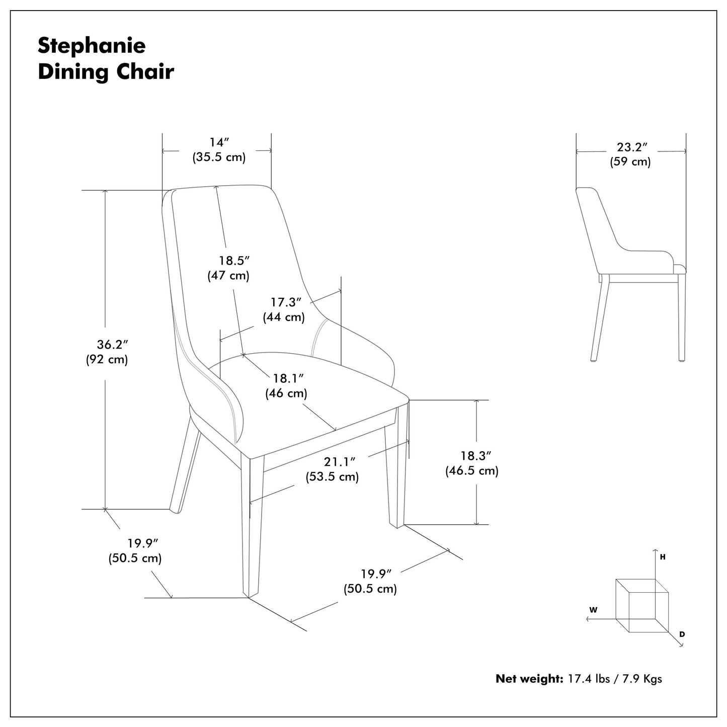 Stephanie - Dining Chair (Set of 2)