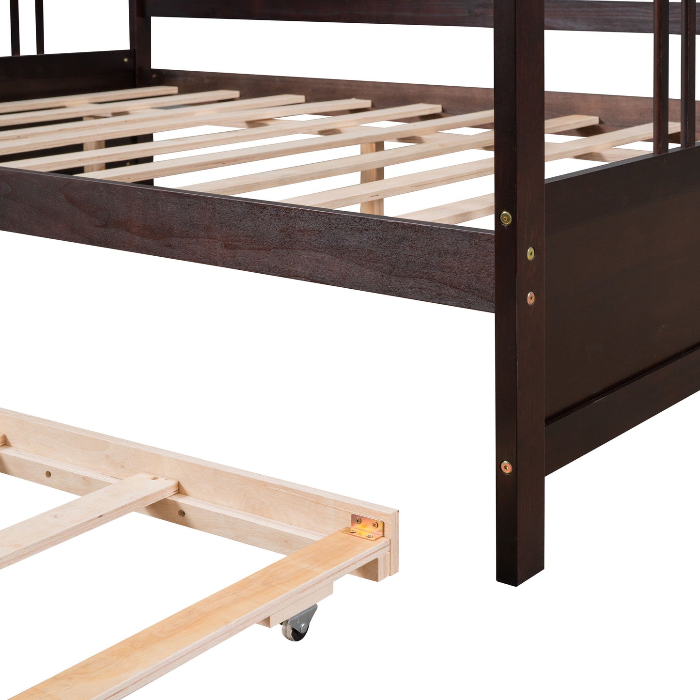 Full Size DayBed With Twin Size Trundle - Espresso