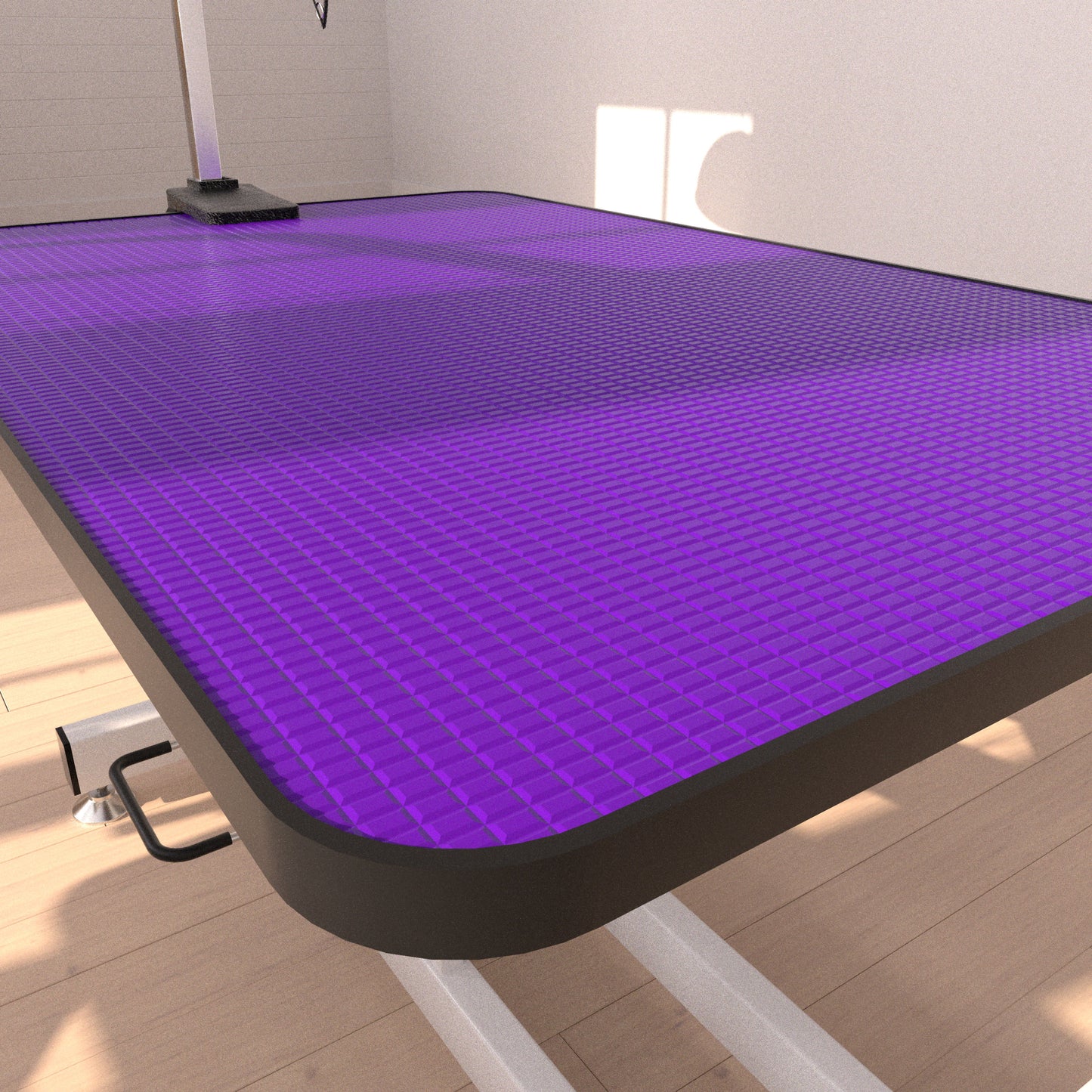 Hydraulic Pet Grooming Table - Purple