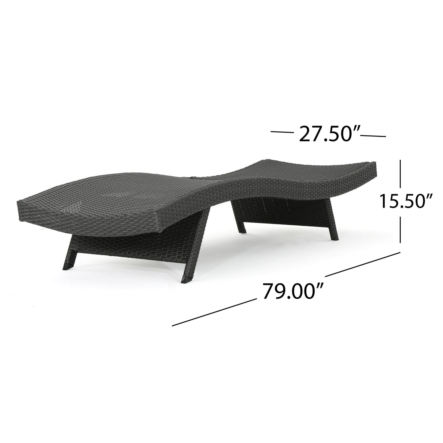 Salem - Chaise Lounge - Gray