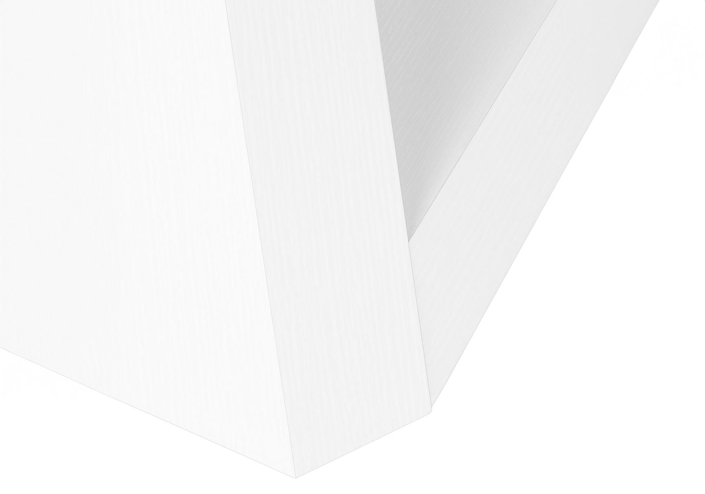 Accent Console Table For Entryway - White