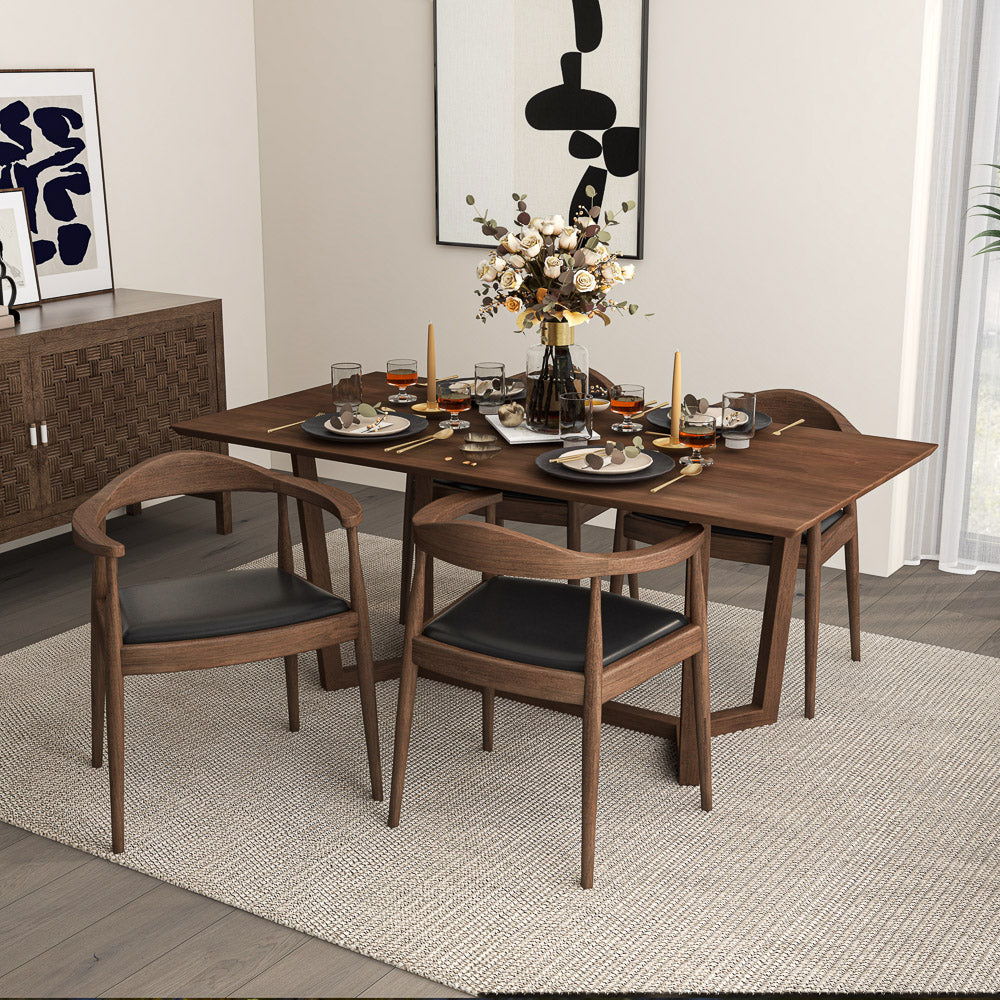 Kelly - Dining Chair - Black / Brown