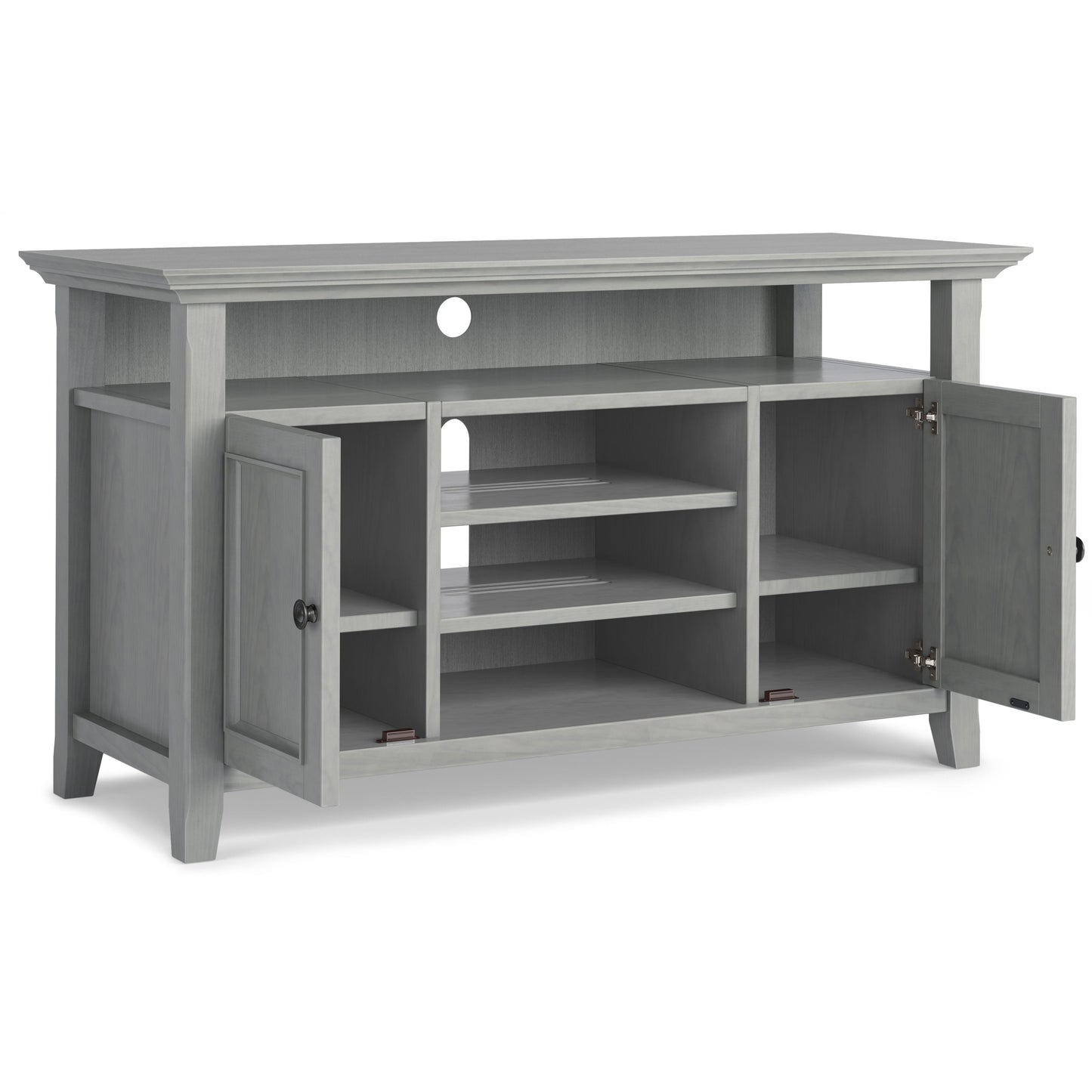 Amherst - TV Media Stand - Fog Gray
