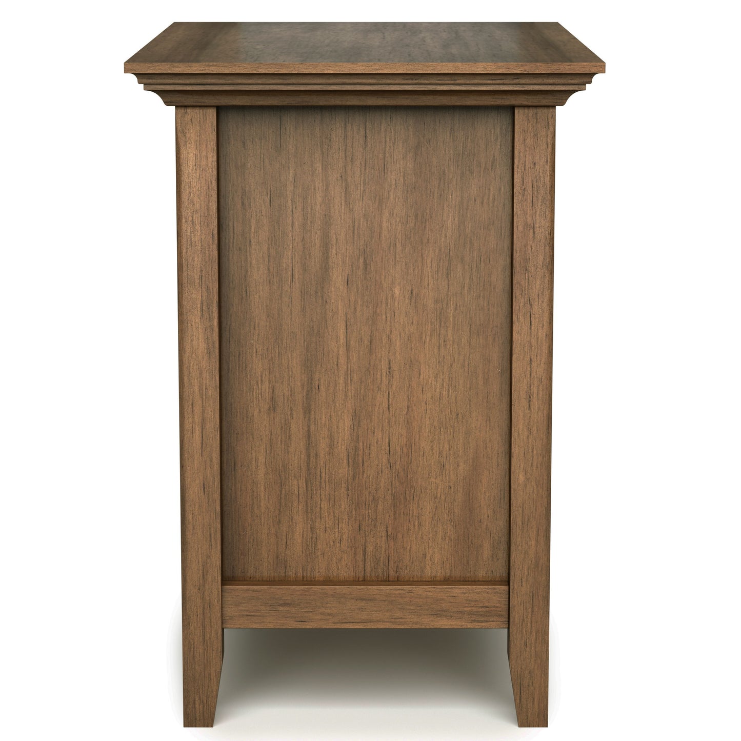 Amherst - Bedside Table - Rustic Natural Aged Brown