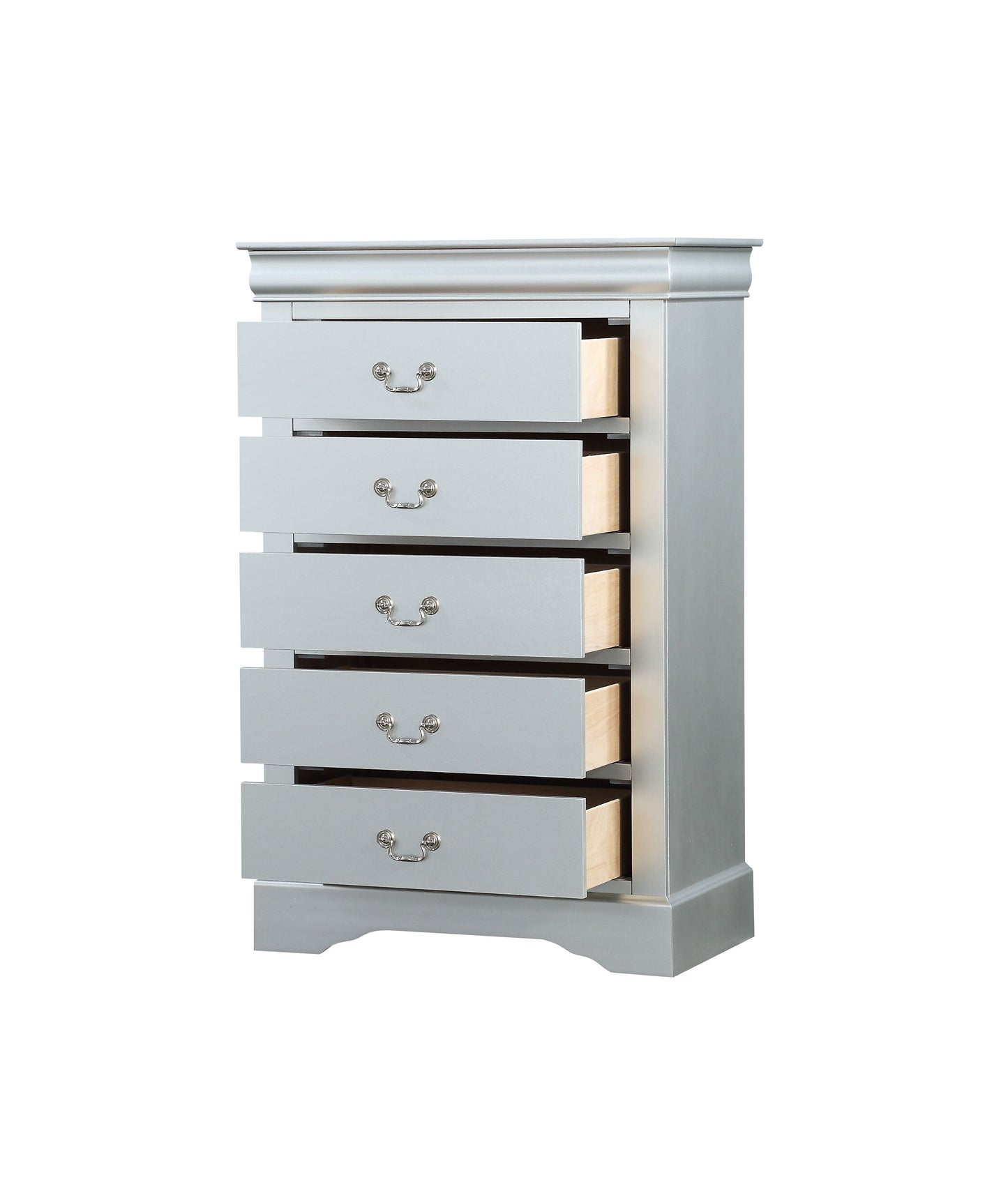 Louis Philippe - Chest - Silver Gray