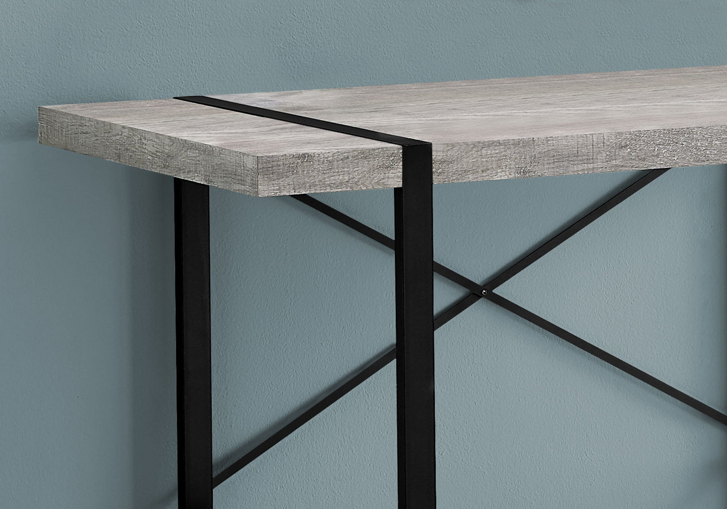 Computer Desk For Home Office, Laptop, Versatile Placement - Gray