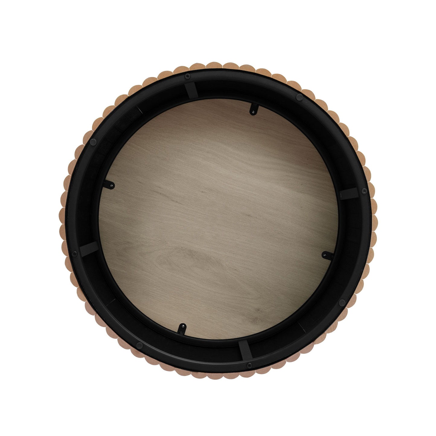 Coffee Table (Set of 2), Round Coffee Table, Modern Side Tables Accent End Table For Living Room, Apartment - Natural