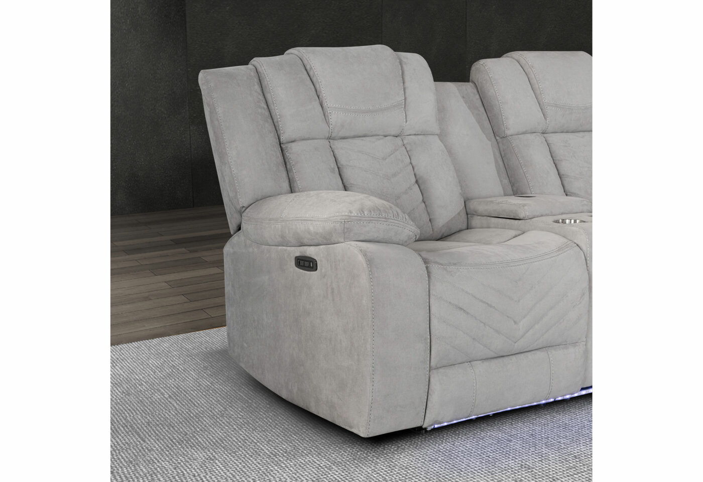 Raize - Sectional - Ash