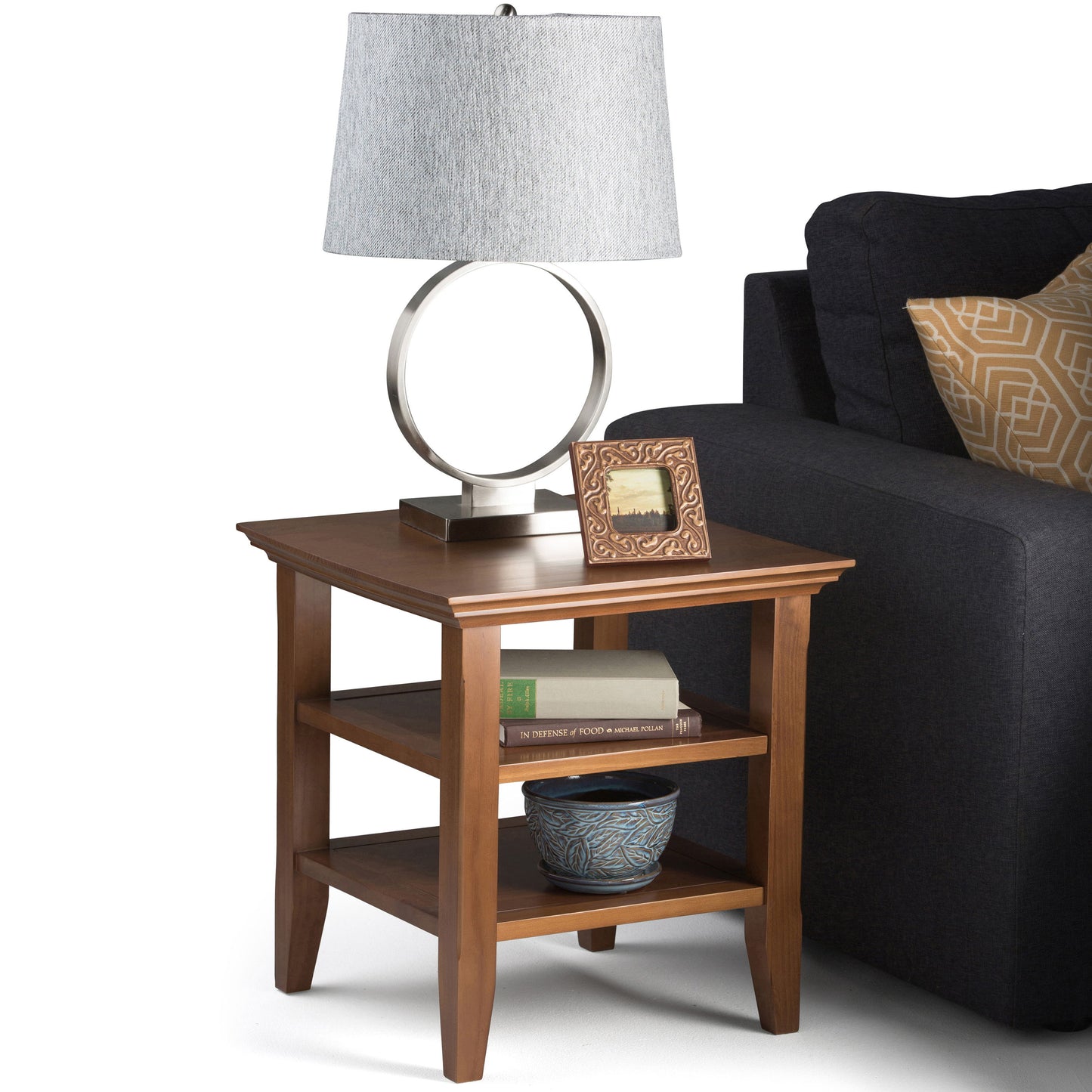 Acadian - End Table - Light Golden Brown