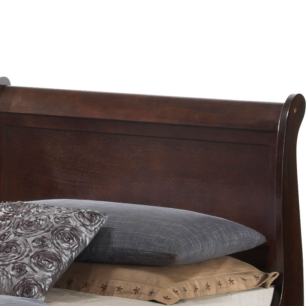 Louis Phillipe - Twin Panel Storage Bed - Cappuccino