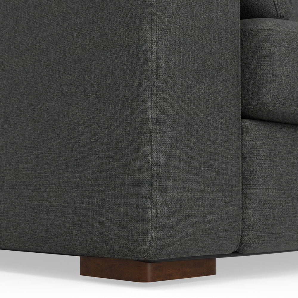 Charlie - Deep Seater Sofa - Dark Gray