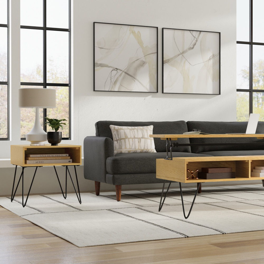 Hunter - End Table - Oak