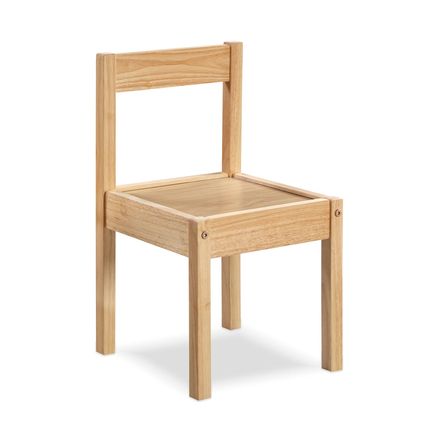 Gibson - 3-Piece Dry Erase Kids Table & Two Chair Set - Natural