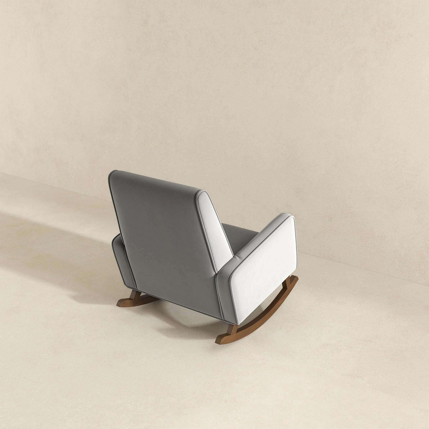 Demetrius - Rocking Chair - Gray / Light Gray
