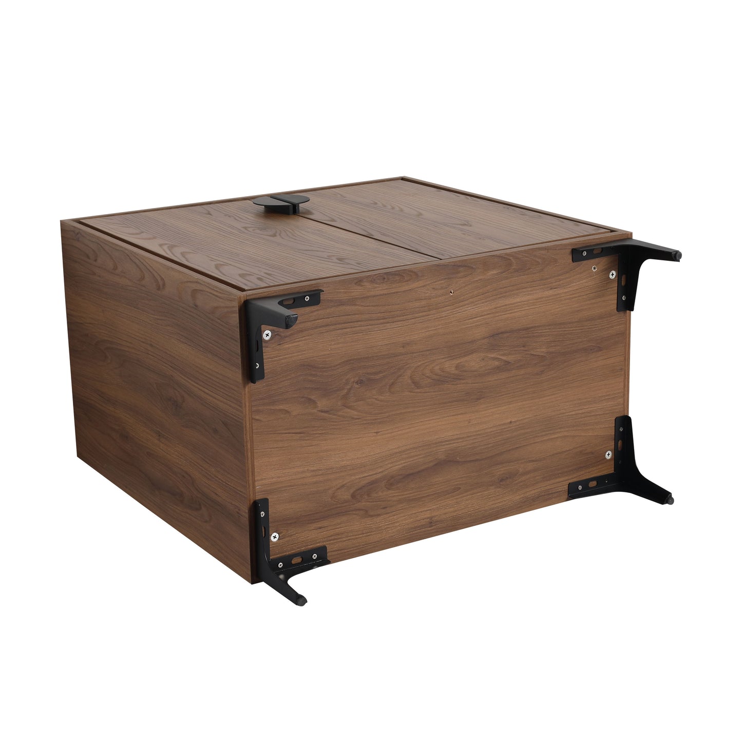 Bathroom Vanity Freestanding Cabinet With Sink - Brown