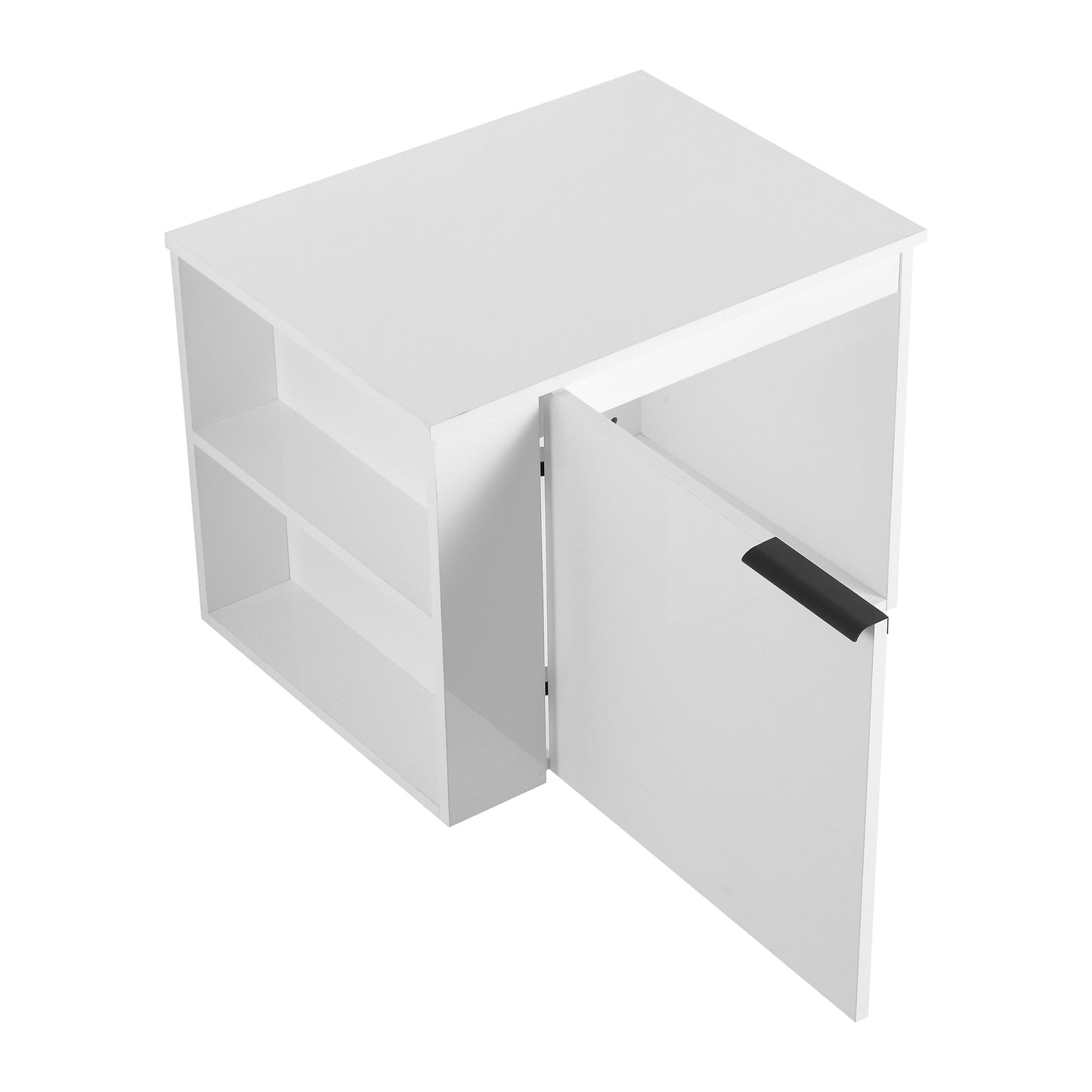 Modern 24" Bathroom Vanity, Suitable For Small Bathroom Spaces - White Oak