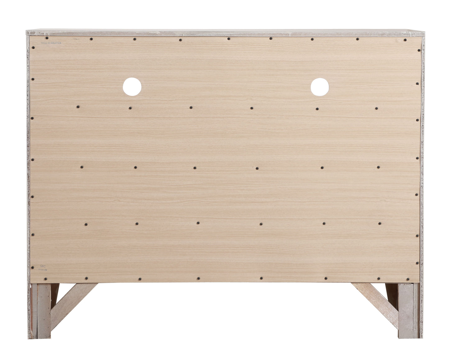 Marilla - Media Chest - Silver Champagne