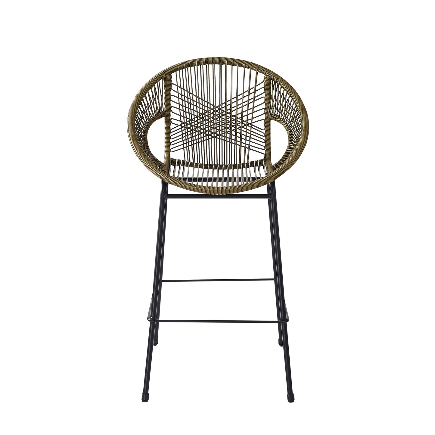 Ferrara - Outdoor Patio Barstool (Set of 2) - Green