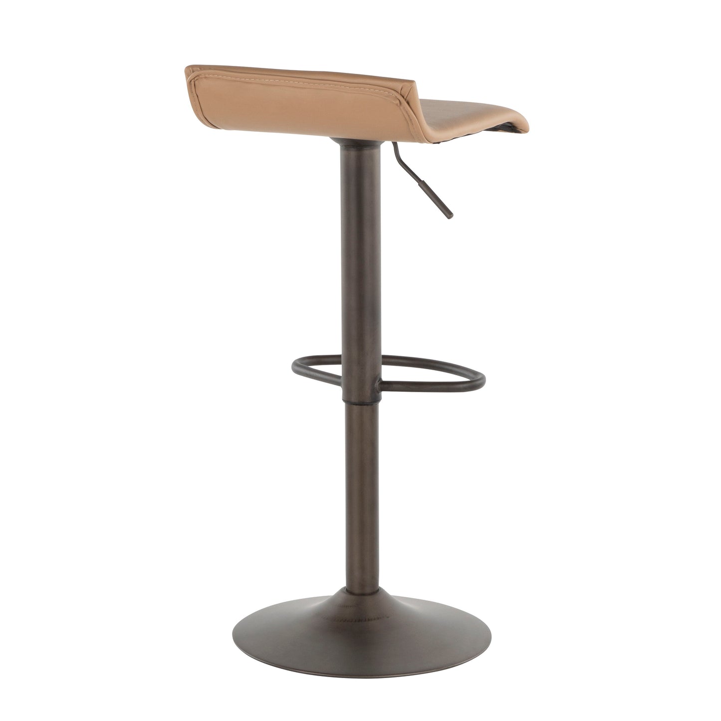 Ale - Industrial Barstool (Set of 2) - Camel