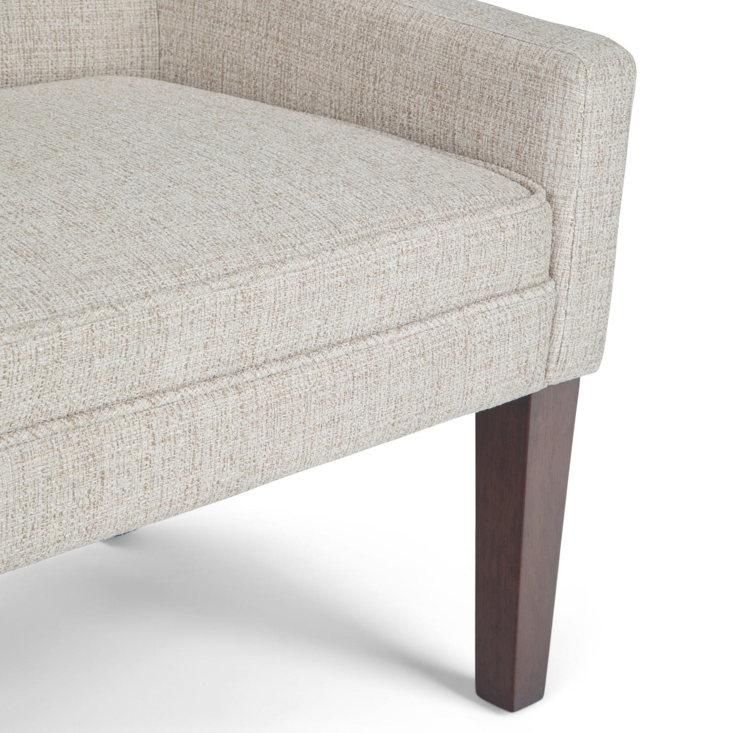 Parris - Upholstered Bench - Platinum