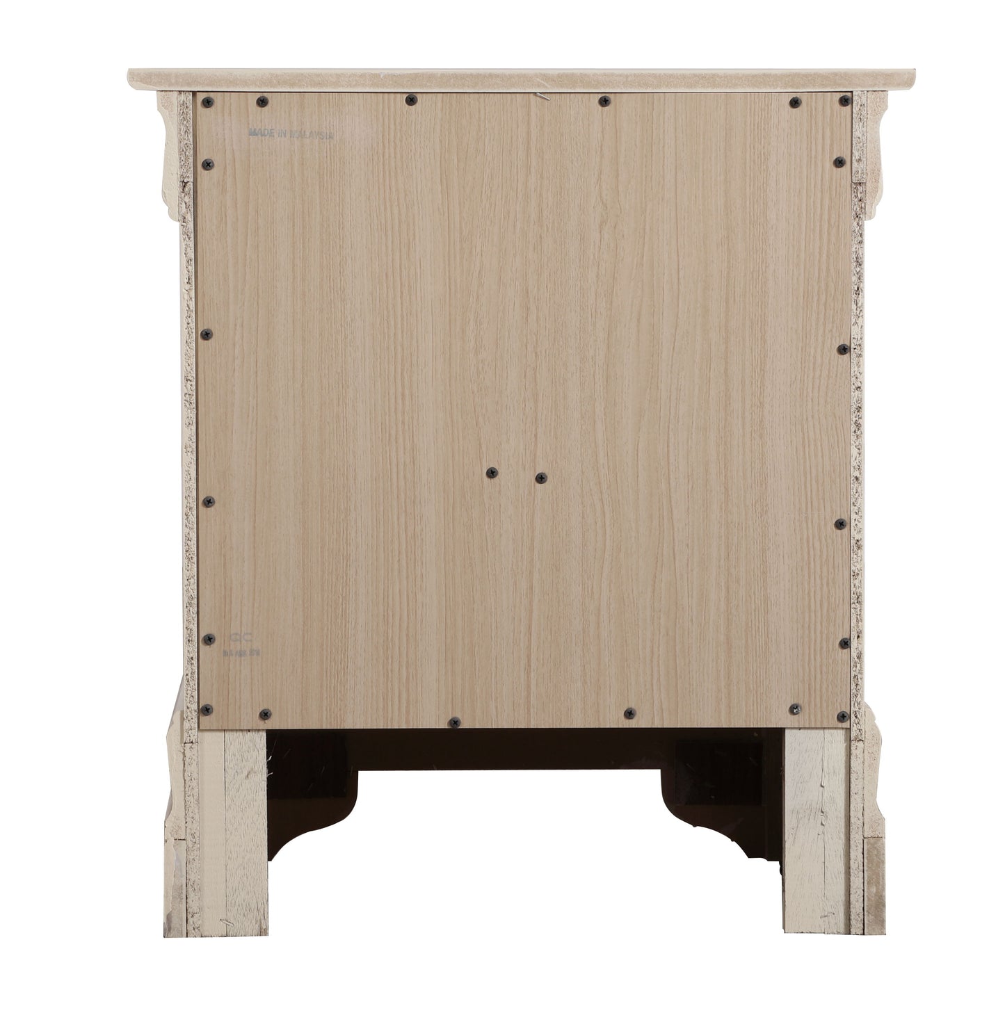 Louis Phillipe - Elegant Traditional Nightstand - Beige